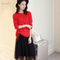 New Design Blank Pullover Style Women Knitting Patterns Long Sleeve Sweater