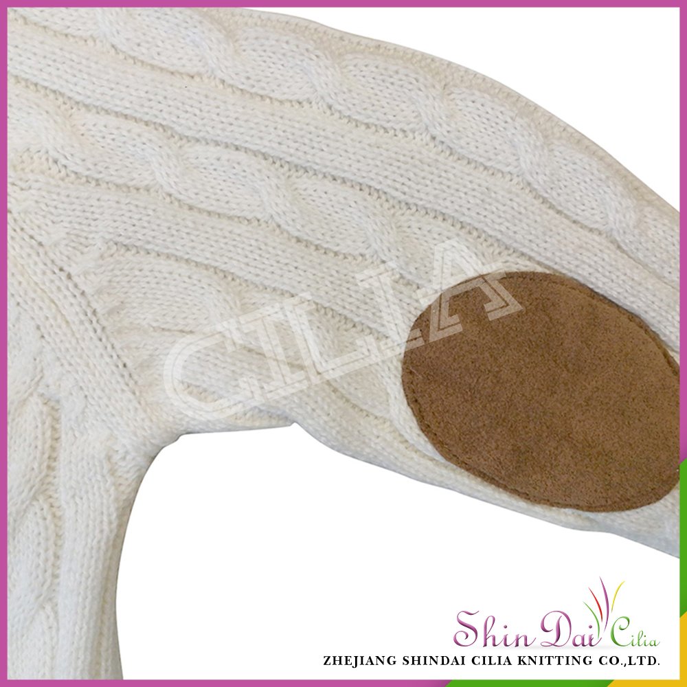 Super value wholesale white baby boy wool sweater split pants