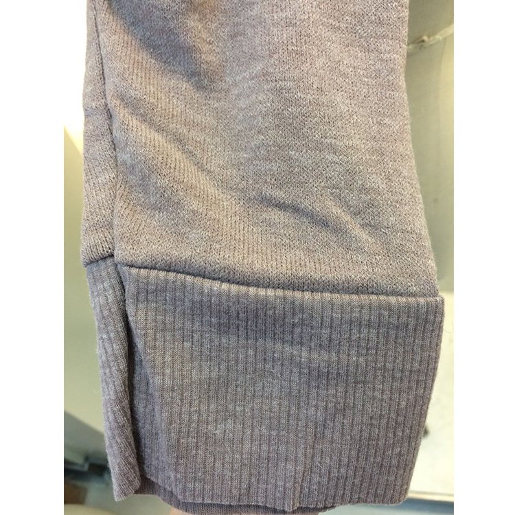 New style wholesale pure color womens winter knitted slouchy pullover sweater