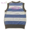 New designed oem service fashion kids' knitting vest sweater