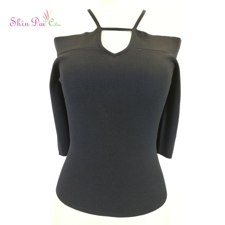High quality cheap custom cheap women knitted nice sweater