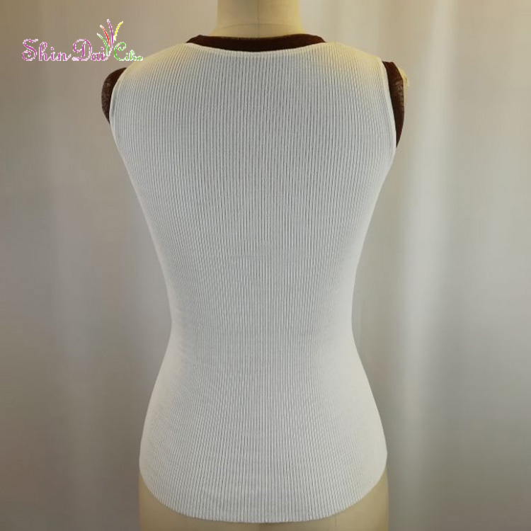 Prompt delivery latest new model print custom ladies knitted t shirt