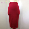 OEM Service Ladies Dress Fashion Design Women Sweater Lady Long Skirt