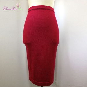 OEM Service Ladies Dress Fashion Design Women Sweater Lady Long Skirt