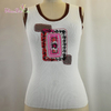 Prompt delivery latest new model print custom ladies knitted t shirt
