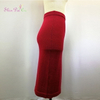 OEM Service Ladies Dress Fashion Design Women Sweater Lady Long Skirt
