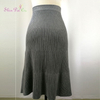 Fashion Ladies Hot Sale A-line Long Dress Sweater Lady Skirt