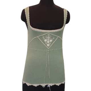Hot selling fashion ladies 100% silk knitted blouse