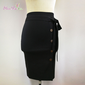 Spring And Summer Latest Fashion Short Women Wrap Sweater Lady Skirt Lady Dress