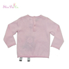 Popular New Designed Lovely Cat Pattern Infant Baby Girl Knit Pullover Sweater